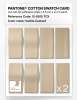 Product image 5 of the product “PANTONE® COTTON SWATCH CARD 12-0815 TCX Vanilla Custard ”