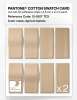 Product image 5 of the product “PANTONE® COTTON SWATCH CARD 12-0817 TCX Apricot Gelato ”