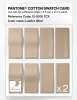 Product image 5 of the product “PANTONE® COTTON SWATCH CARD 12-0910 TCX Lamb's Wool ”