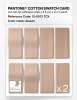 Product image 5 of the product “PANTONE® COTTON SWATCH CARD 12-0913 TCX Alesan ”