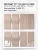 Product image 5 of the product “PANTONE® COTTON SWATCH CARD 12-1008 TCX Linen ”