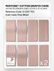 Product image 5 of the product “PANTONE® COTTON SWATCH CARD 12-1207 TCX Pearl Blush ”