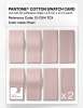 Product image 5 of the product “PANTONE® COTTON SWATCH CARD 12-1304 TCX Pearl ”