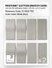 Artikelbild 5 des Artikels “PANTONE® COTTON SWATCH CARD 12-4300 TCX White Onyx “