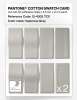 Product image 5 of the product “PANTONE® COTTON SWATCH CARD 12-4302 TCX Vaporous Gray ”