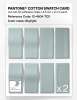 Product image 5 of the product “PANTONE® COTTON SWATCH CARD 12-4604 TCX Skylight ”