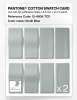 Product image 5 of the product “PANTONE® COTTON SWATCH CARD 12-4806 TCX Chalk Blue ”