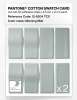 Product image 5 of the product “PANTONE® COTTON SWATCH CARD 12-5204 TCX Morning Mist ”