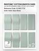 Product image 5 of the product “PANTONE® COTTON SWATCH CARD 12-5407 TCX Aqua Glass ”