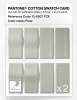 Product image 5 of the product “PANTONE® COTTON SWATCH CARD 12-6207 TCX Frost ”
