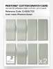 Product image 5 of the product “PANTONE® COTTON SWATCH CARD 12-6208 TCX Phantom Green ”
