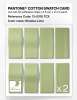 Product image 5 of the product “PANTONE® COTTON SWATCH CARD 13-0319 TCX Shadow Lime ”