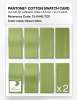 Product image 5 of the product “PANTONE® COTTON SWATCH CARD 13-0442 TCX Green Glow ”