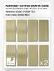 Artikelbild 5 des Artikels “PANTONE® COTTON SWATCH CARD 13-0624 TCX Golden Mist “