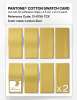 Product image 5 of the product “PANTONE® COTTON SWATCH CARD 13-0756 TCX Lemon Zest ”