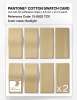 Product image 5 of the product “PANTONE® COTTON SWATCH CARD 13-0822 TCX Sunlight ”