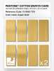 Artikelbild 5 des Artikels “PANTONE® COTTON SWATCH CARD 13-0850 TCX Aspen Gold “