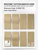 Product image 5 of the product “PANTONE® COTTON SWATCH CARD 13-0922 TCX Straw ”