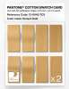 Product image 5 of the product “PANTONE® COTTON SWATCH CARD 13-0940 TCX Sunset Gold ”