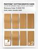 Artikelbild 5 des Artikels “PANTONE® COTTON SWATCH CARD 13-0946 TCX Jurassic Gold “