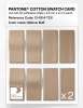 Product image 5 of the product “PANTONE® COTTON SWATCH CARD 13-1014 TCX Mellow Buff ”