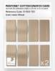 Product image 5 of the product “PANTONE® COTTON SWATCH CARD 13-1016 TCX Wheat ”