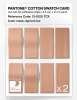 Product image 5 of the product “PANTONE® COTTON SWATCH CARD 13-1020 TCX Apricot Ice ”