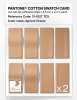 Product image 5 of the product “PANTONE® COTTON SWATCH CARD 13-1027 TCX Apricot Cream ”