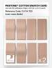 Product image 5 of the product “PANTONE® COTTON SWATCH CARD 13-1114 TCX Bellini ”