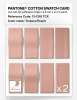 Product image 5 of the product “PANTONE® COTTON SWATCH CARD 13-1318 TCX Tropical Peach ”