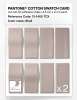 Product image 5 of the product “PANTONE® COTTON SWATCH CARD 13-1405 TCX Shell ”