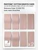 Product image 5 of the product “PANTONE® COTTON SWATCH CARD 13-1406 TCX Cloud Pink ”