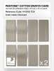 Product image 5 of the product “PANTONE® COTTON SWATCH CARD 14-0105 TCX Overcast ”