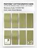 Product image 5 of the product “PANTONE® COTTON SWATCH CARD 14-0434 TCX Green Banana ”