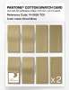 Product image 5 of the product “PANTONE® COTTON SWATCH CARD 14-0626 TCX Dried Moss ”