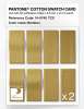 Artikelbild 5 des Artikels “PANTONE® COTTON SWATCH CARD 14-0740 TCX Bamboo “