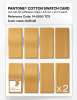 Product image 5 of the product “PANTONE® COTTON SWATCH CARD 14-0850 TCX Daffodil ”