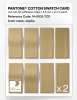 Product image 5 of the product “PANTONE® COTTON SWATCH CARD 14-0935 TCX Jojoba ”
