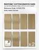 Artikelbild 5 des Artikels “PANTONE® COTTON SWATCH CARD 14-1025 TCX Cocoon “