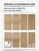 Artikelbild 5 des Artikels “PANTONE® COTTON SWATCH CARD 14-1038 TCX New Wheat “