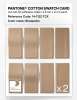 Product image 5 of the product “PANTONE® COTTON SWATCH CARD 14-1122 TCX Sheepskin ”