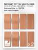Product image 5 of the product “PANTONE® COTTON SWATCH CARD 14-1139 TCX Pumpkin ”