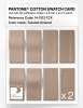 Product image 5 of the product “PANTONE® COTTON SWATCH CARD 14-1213 TCX Toasted Almond ”