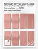 Product image 5 of the product “PANTONE® COTTON SWATCH CARD 14-1419 TCX Peach Pearl ”