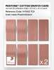 Product image 5 of the product “PANTONE® COTTON SWATCH CARD 14-1602 TCX Peach Infusion ”