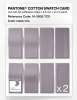Product image 5 of the product “PANTONE® COTTON SWATCH CARD 14-3805 TCX Iris ”