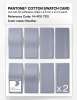 Product image 5 of the product “PANTONE® COTTON SWATCH CARD 14-4110 TCX Heather ”