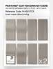 Product image 5 of the product “PANTONE® COTTON SWATCH CARD 14-4501 TCX Silver Lining ”