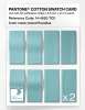 Product image 5 of the product “PANTONE® COTTON SWATCH CARD 14-4620 TCX Island Paradise ”
