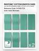 Product image 5 of the product “PANTONE® COTTON SWATCH CARD 14-5416 TCX Bermuda ”